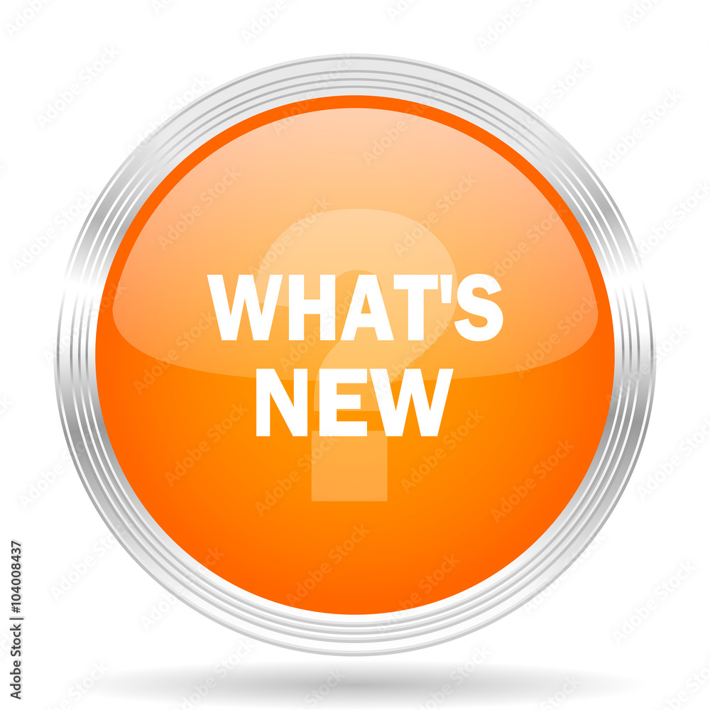 new orange silver metallic metallic chrome web circle glossy icon new orange silver metallic metallic chrome web circle glossy icon