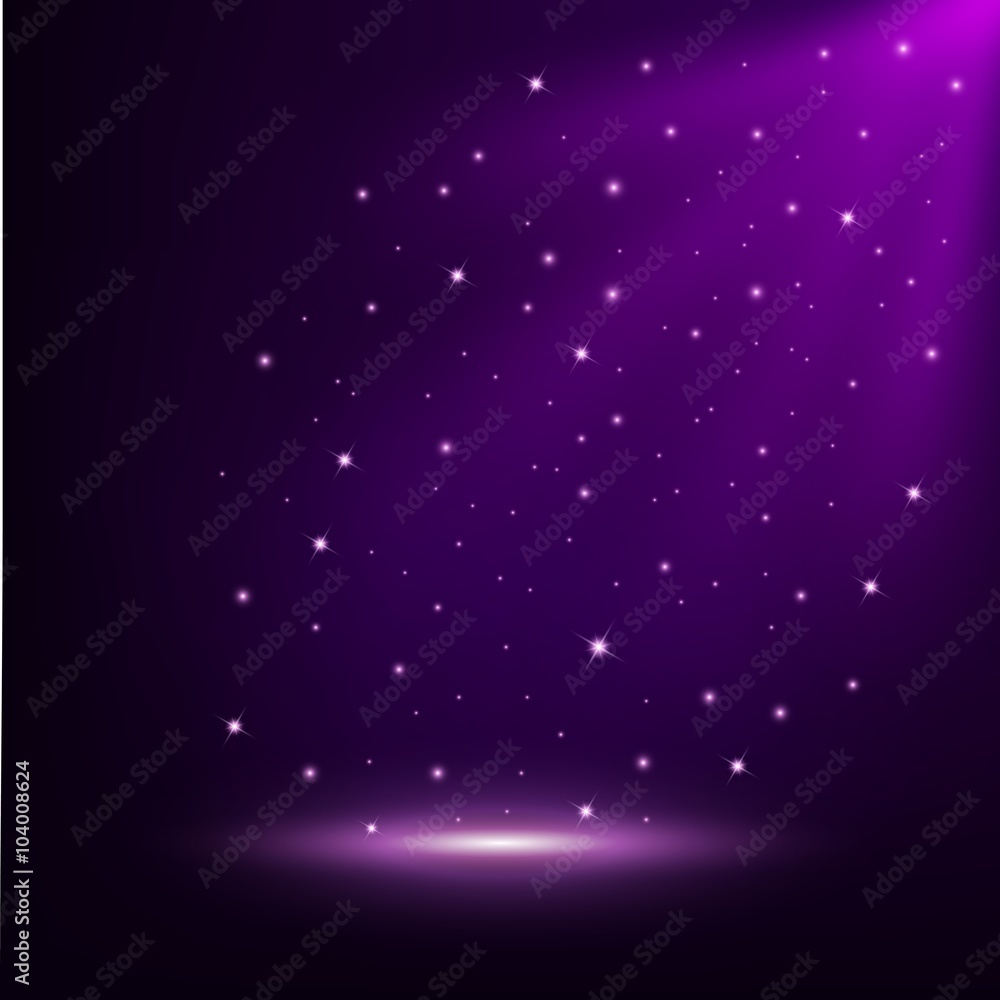 Violet lights shining background Violet lights shining background