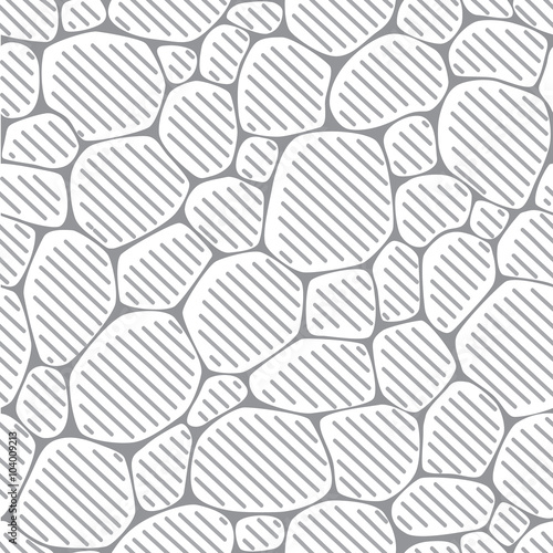 Seamless pattern or background of paving stones
