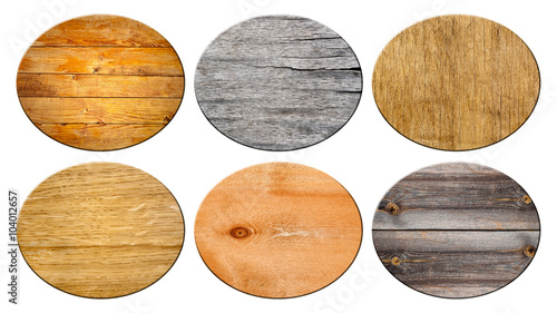 Set of texture wood.