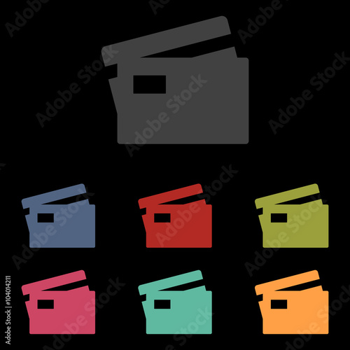 Delivery sign illustration