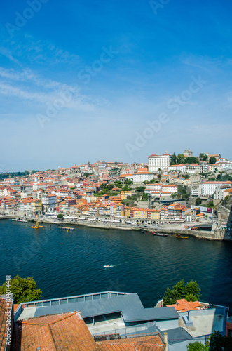 View of Porto city on summer day