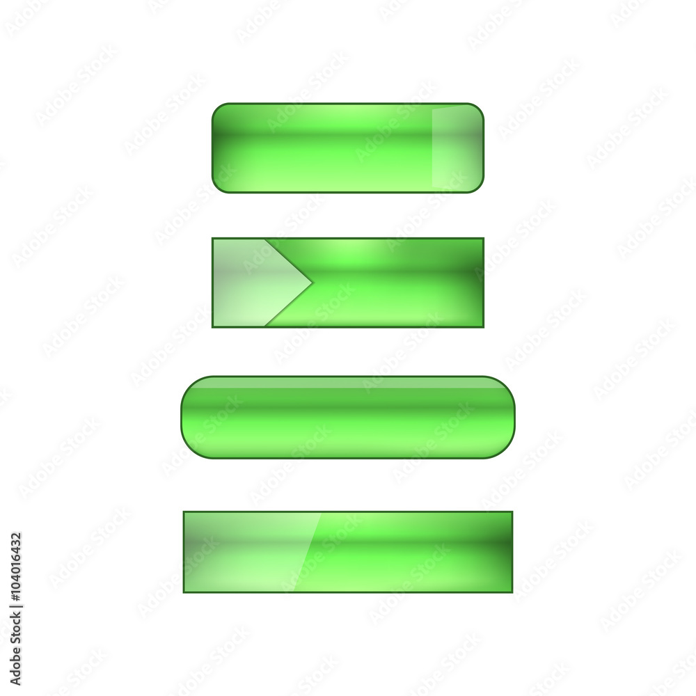 vector web buttons set vector web buttons set
