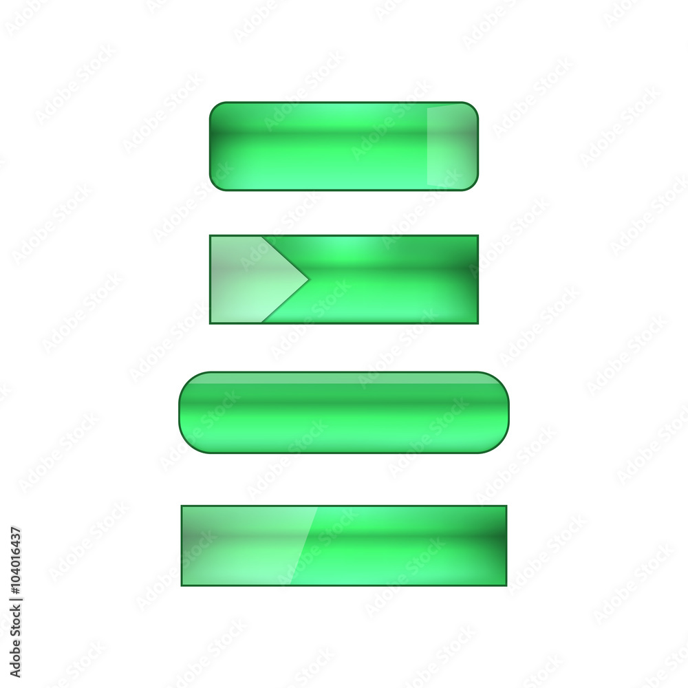 vector web buttons set vector web buttons set