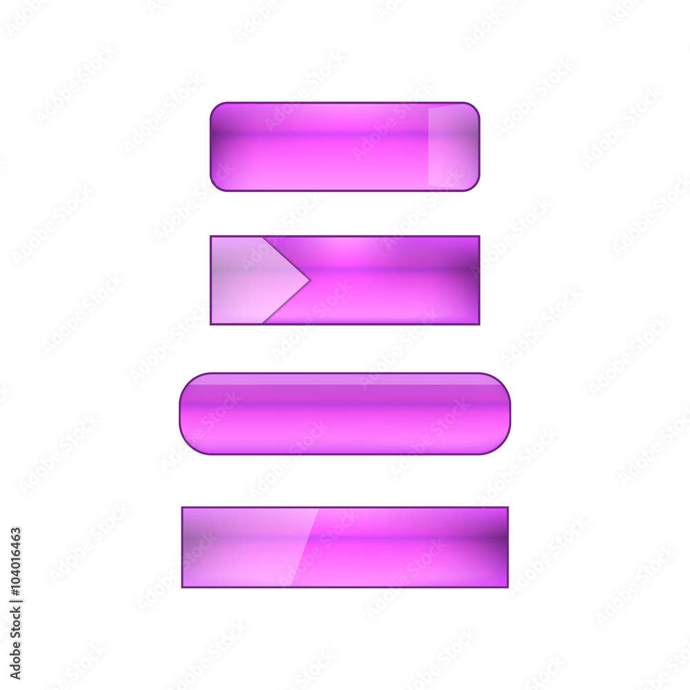 vector web buttons set vector web buttons set