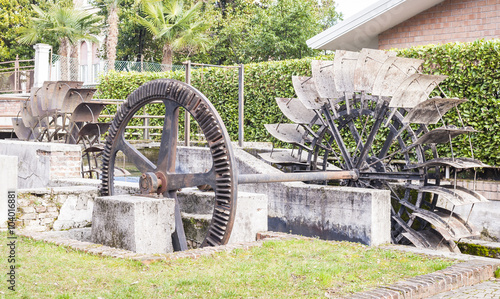 Water mills wheel