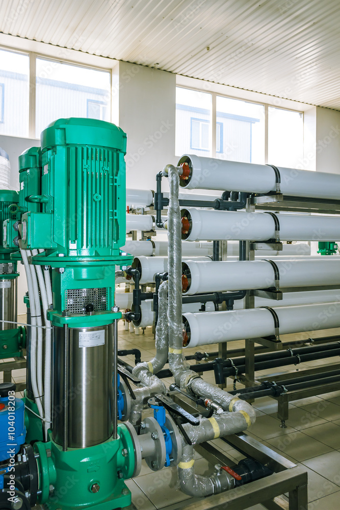 installation of industrial membrane devices installation of industrial membrane devices
