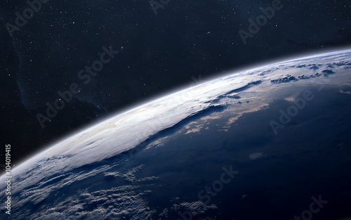 Naklejka na szafę Ziemia -  obraz dostarczony przez NASA 