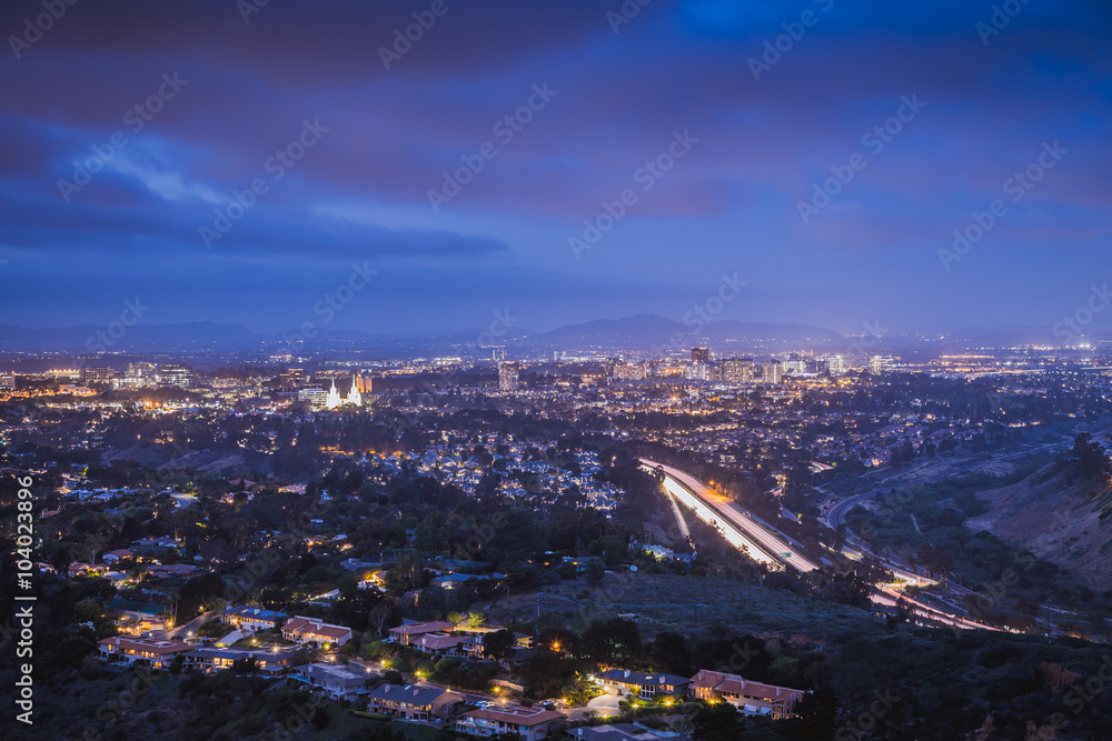 Obraz premium San Diego at Night