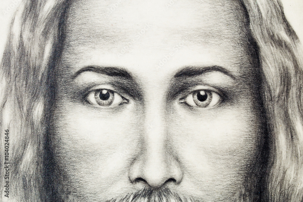 Jesus and the Children | Pencil sketch , church window | Flickr