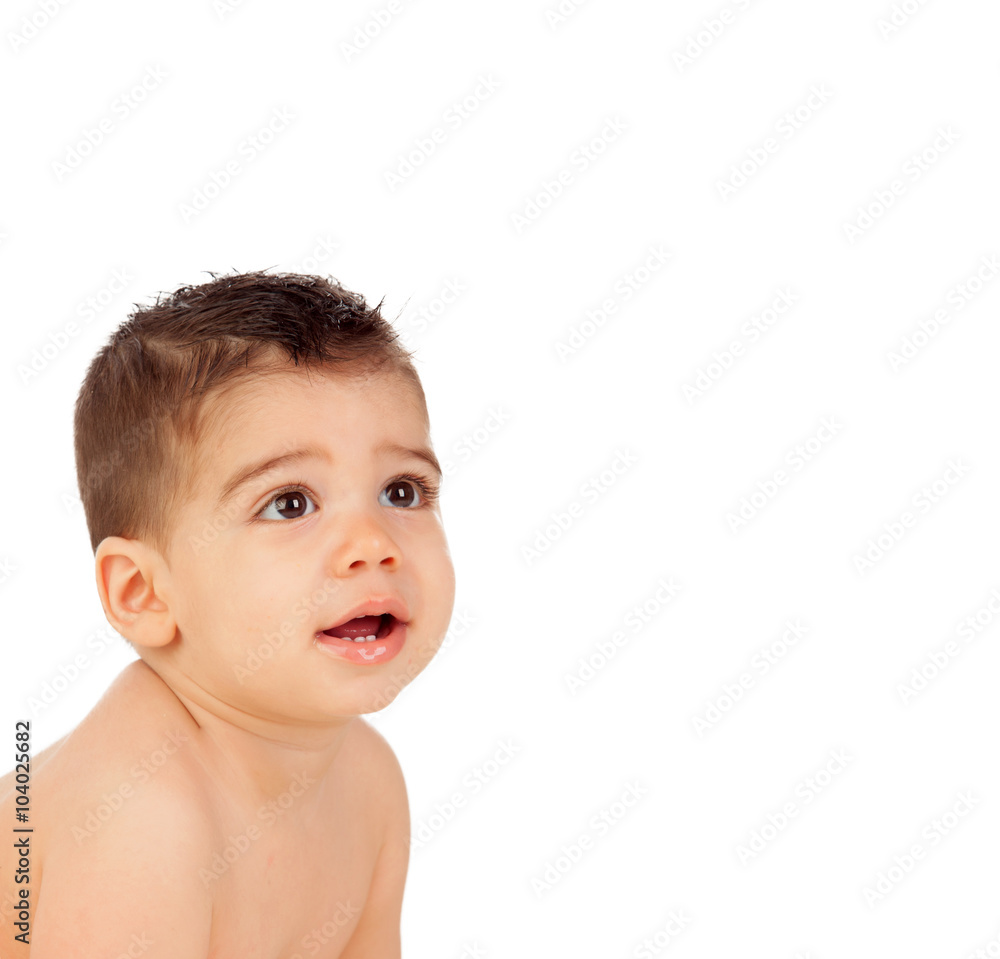 Adorable baby nine months Adorable baby nine months