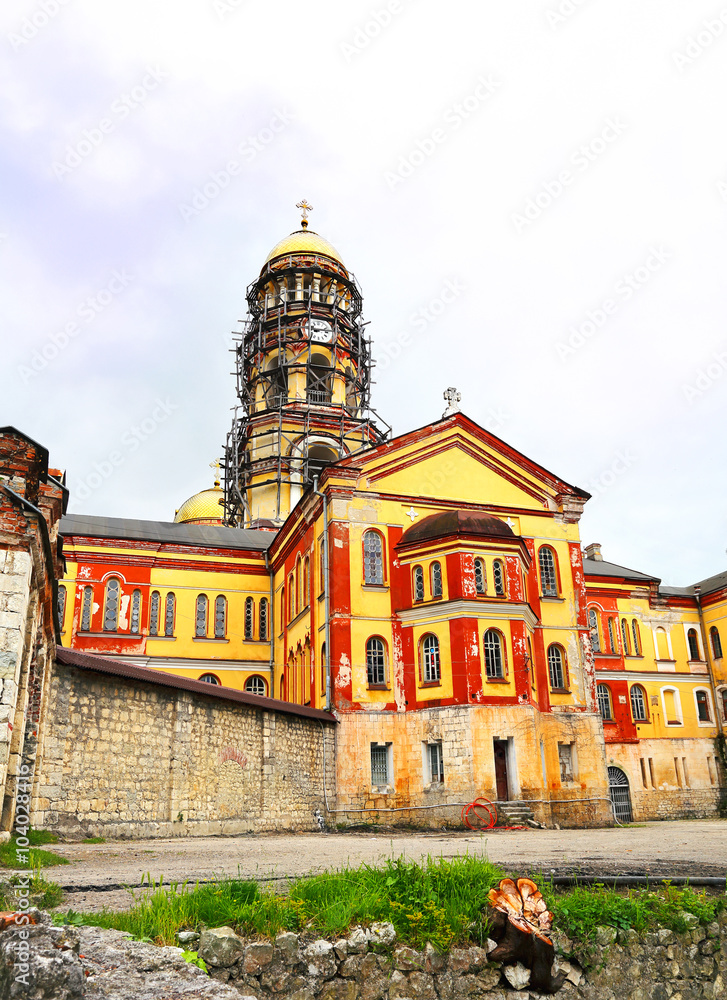 Cathedral of the orthodox monastery