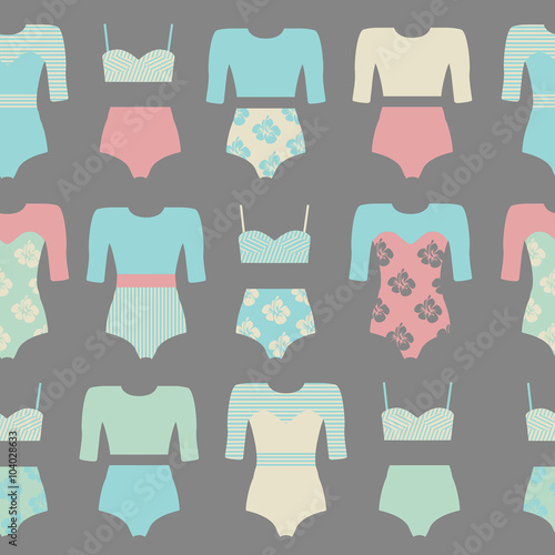 Surfing clothing.