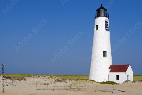 Nantuck Island Lighthouse in Massachusetts