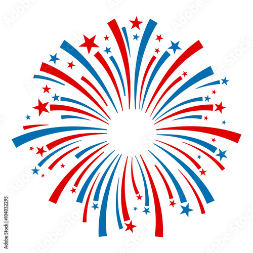 Fireworks vector icon