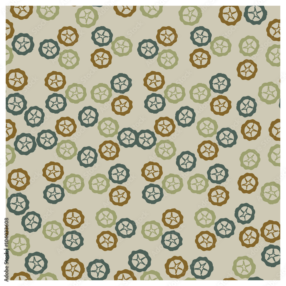 Leaves,fruits and Flowers seamless pattern Leaves,fruits and Flowers seamless pattern