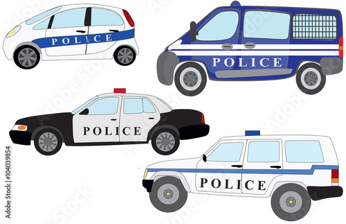 police car
