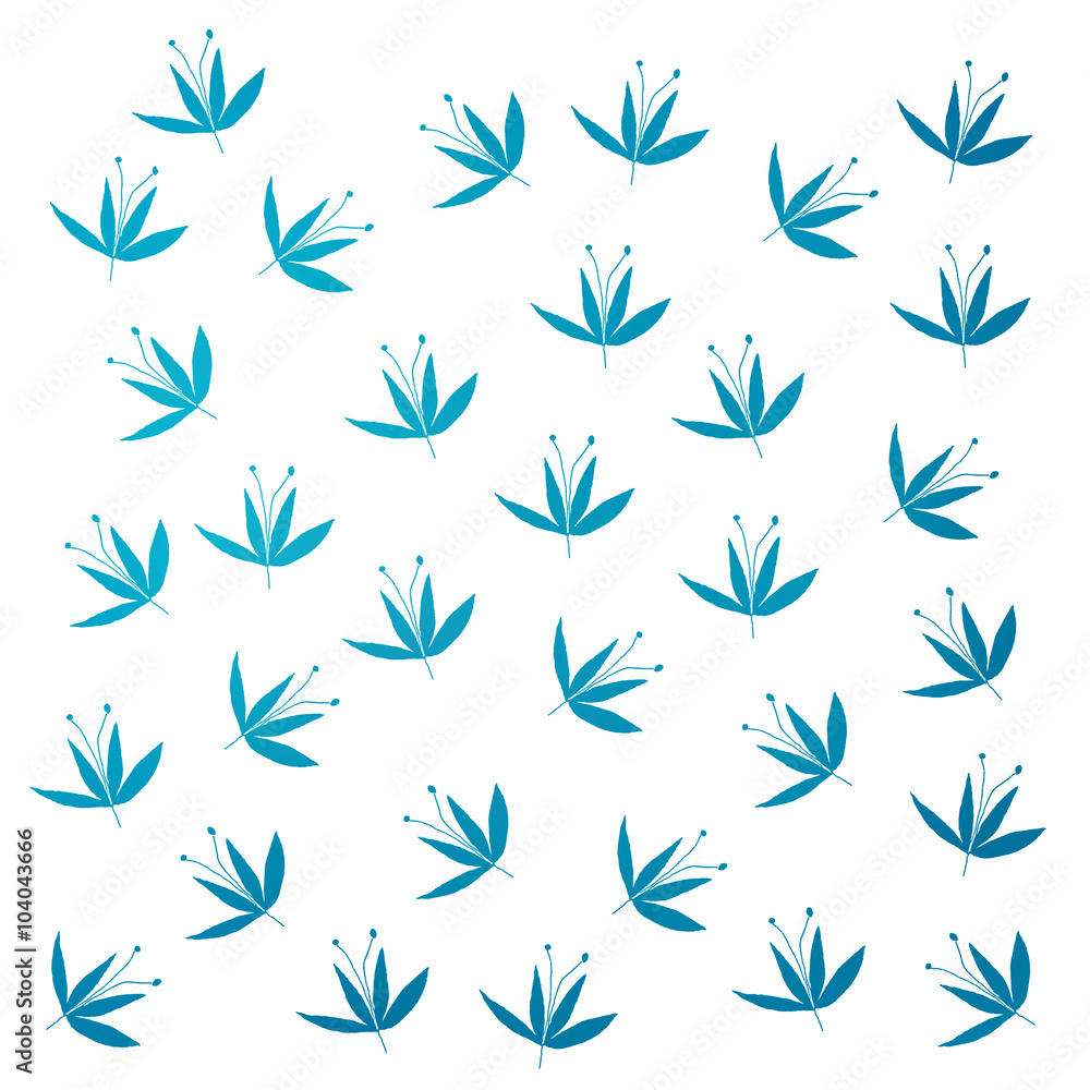 flowers on white background - illustration - digital gift paper flowers on white background - illustration - digital gift paper