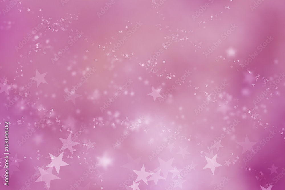 Pink Background Lights. Defocused Pink Background Lights. Defocused