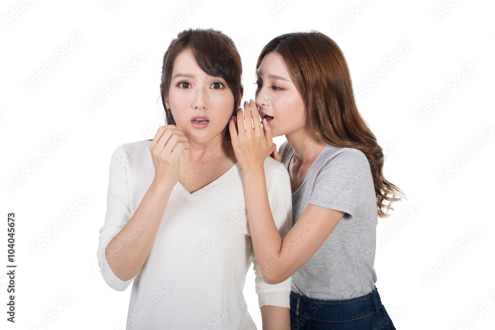 Asian friends' whisper Asian friends' whisper