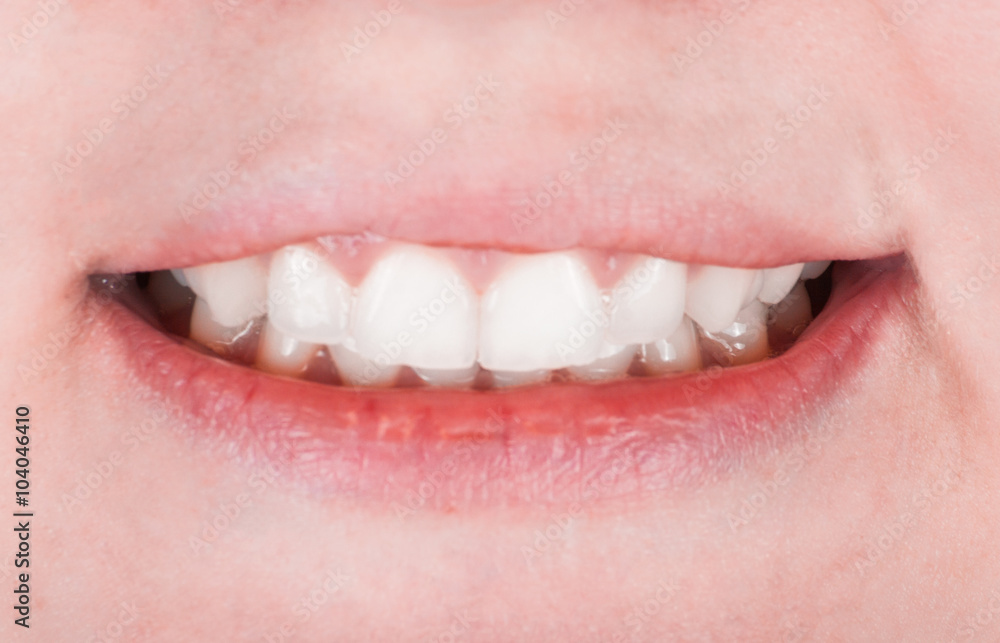 closeup of smile closeup of smile