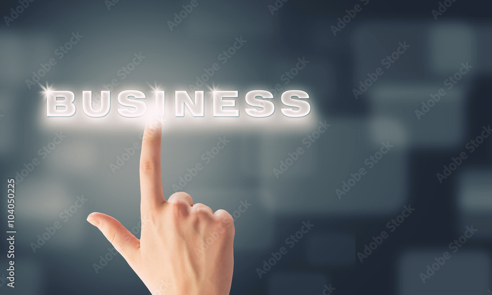 Word business on modern interface Word business on modern interface