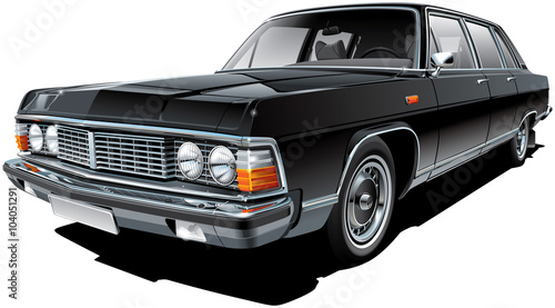 Vintage Soviet limousine