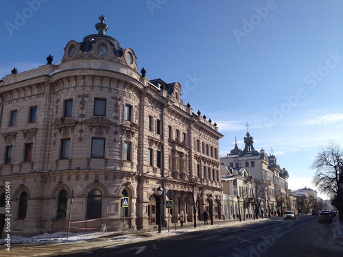 Kremlin street in Kazan, Russia