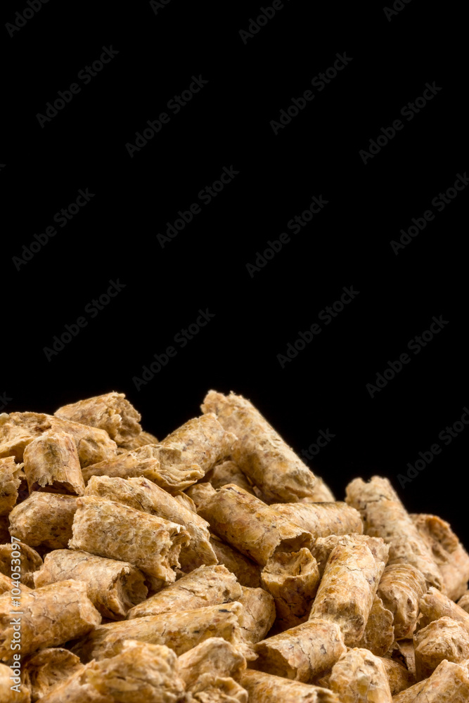 Pellets zum Heizen Stock Photo Adobe Stock