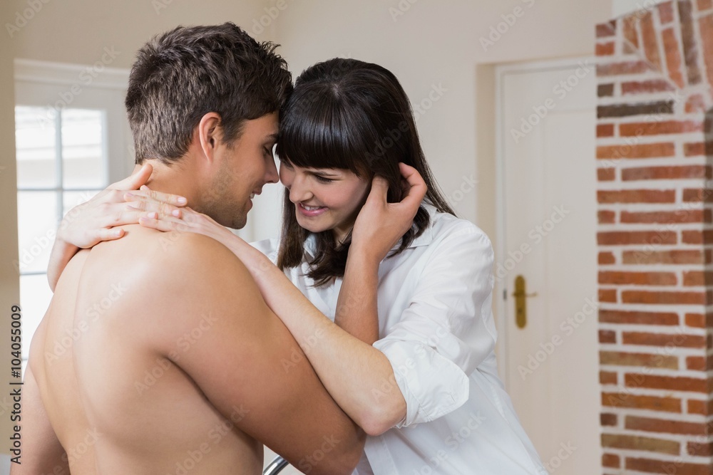 Young couple embracing each other Young couple embracing each other