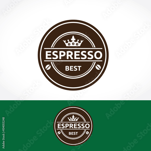 Coffee shop logo restaurant logo bistro logo canteen logo cafe logo vector logo template 