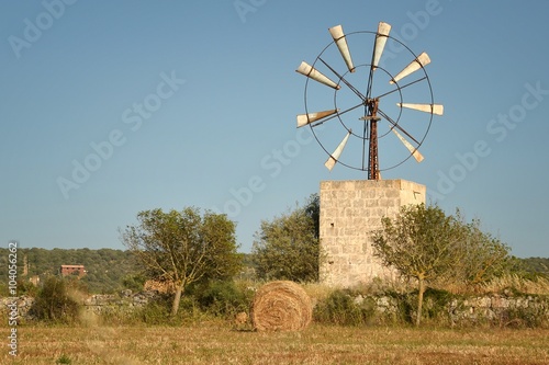 Mallorca, Windmill.  Spain. photo