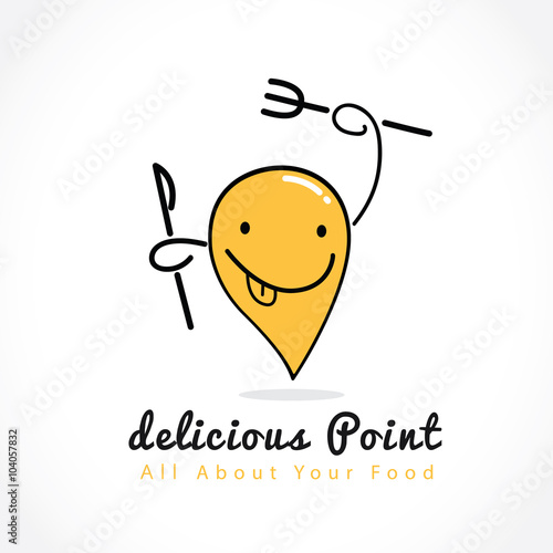 Delicious logo,food logo,restaurant logo,bistro logo,canteen logo,cafe logo,vector logo template 