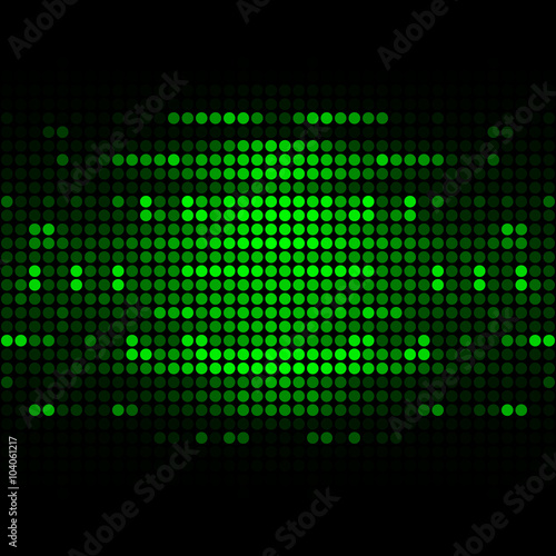 Abstract green background,Technology background - Vector © natrot