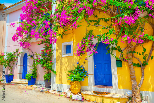 Street in Kefalonia, Greece © adisa