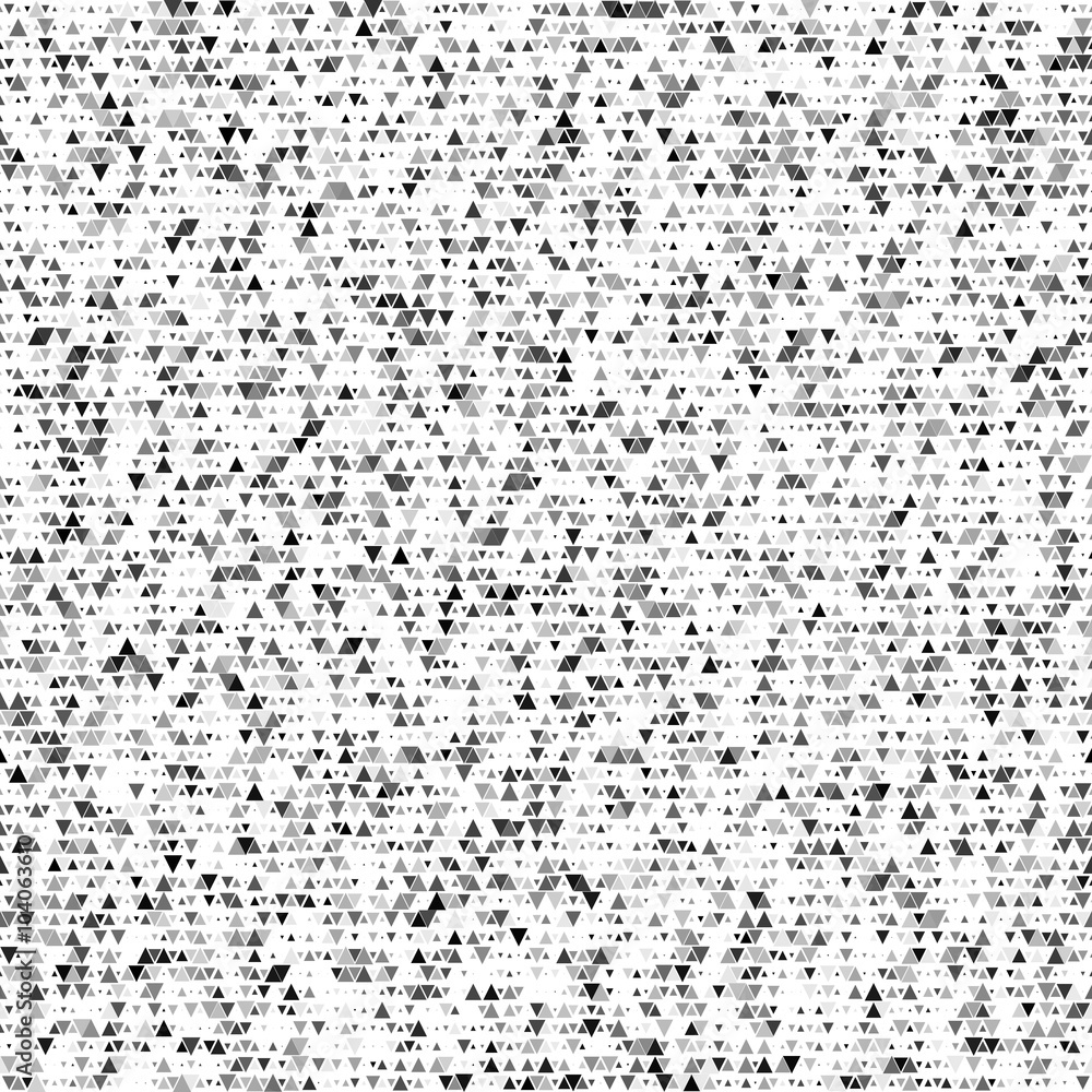 Abstract seamless pattern. Casual triangle wallpaper design element. Monochrome hand drawn texture Abstract seamless pattern. Casual triangle wallpaper design element. Monochrome hand drawn texture