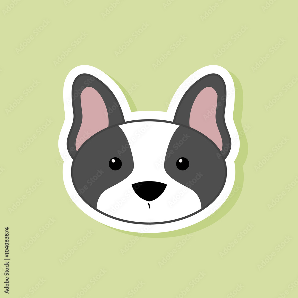 Obraz premium Cute dog Face