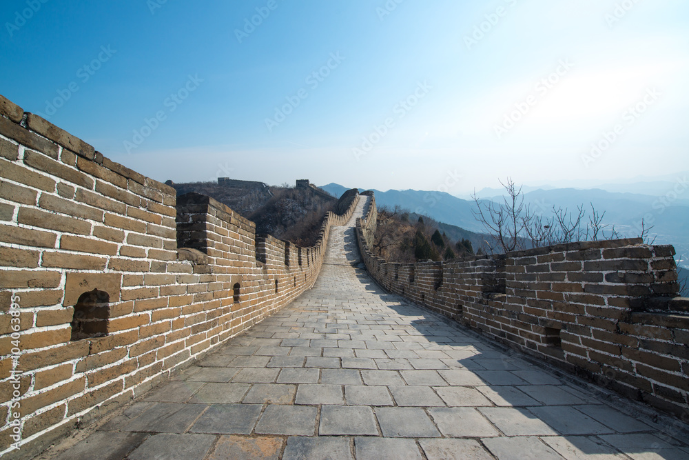 Great Wall Tower at Mutianyu, near Beijing, China Great Wall Tower at Mutianyu, near Beijing, China