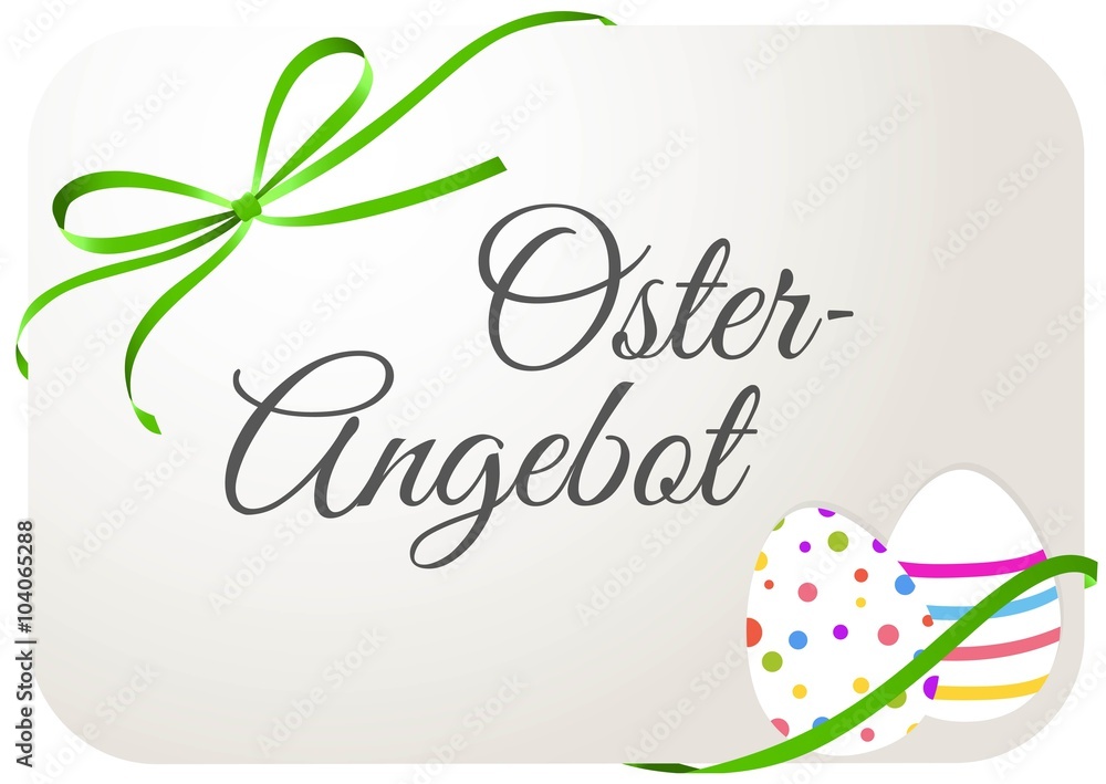 Obraz premium Osterangebot
