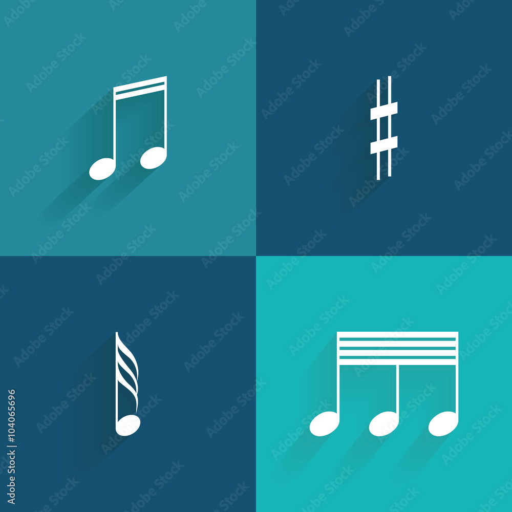 Abstract Music symbol Abstract Music symbol