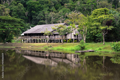 Long house in Sarawak 