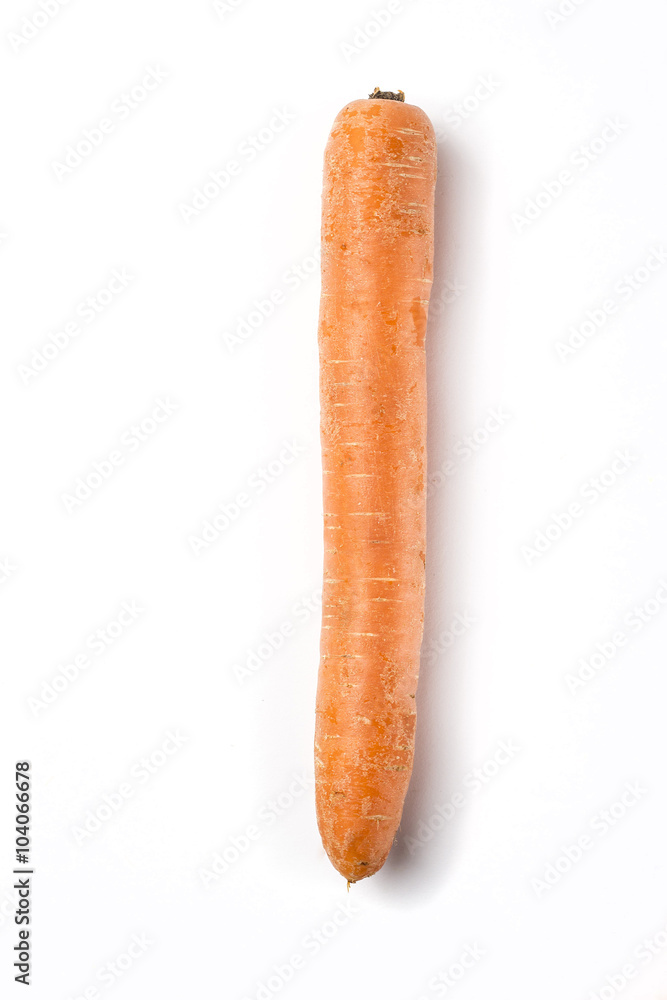 Carrot isolated on white background