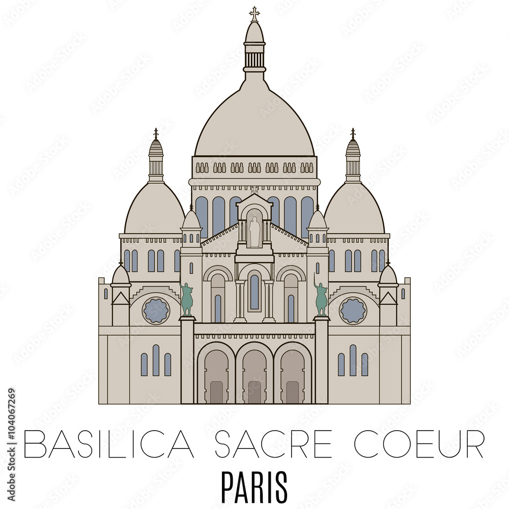 Basilica Sacre Coeur, Paris