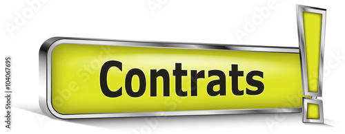 Contrats sur panneau orange