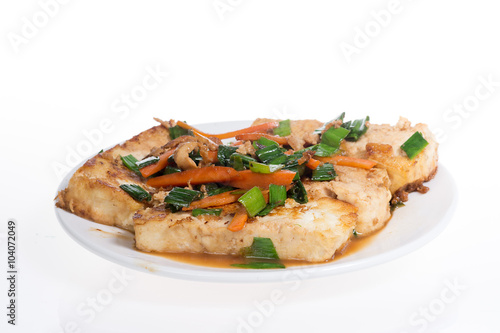 Fried tofu