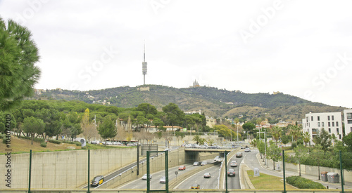 Carretera del cinturón de Barcelona photo