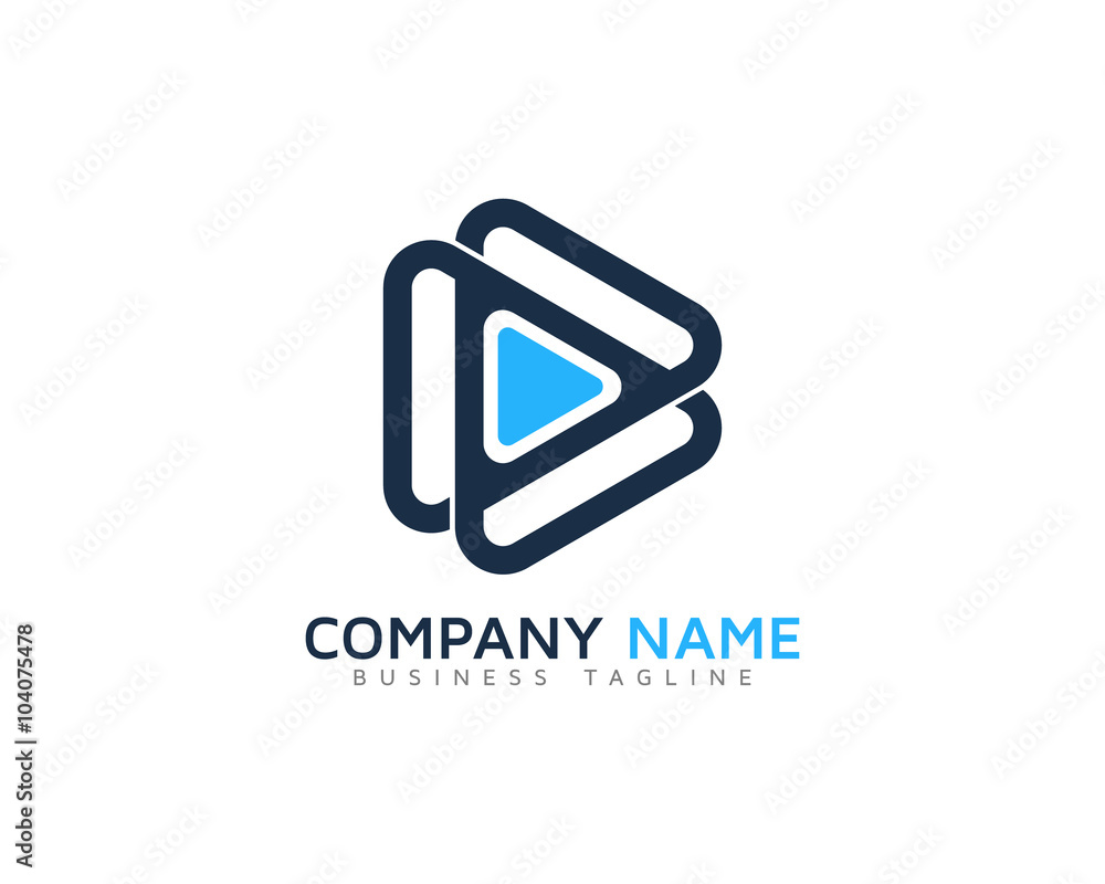 Video Loop Logo Design Template Video Loop Logo Design Template