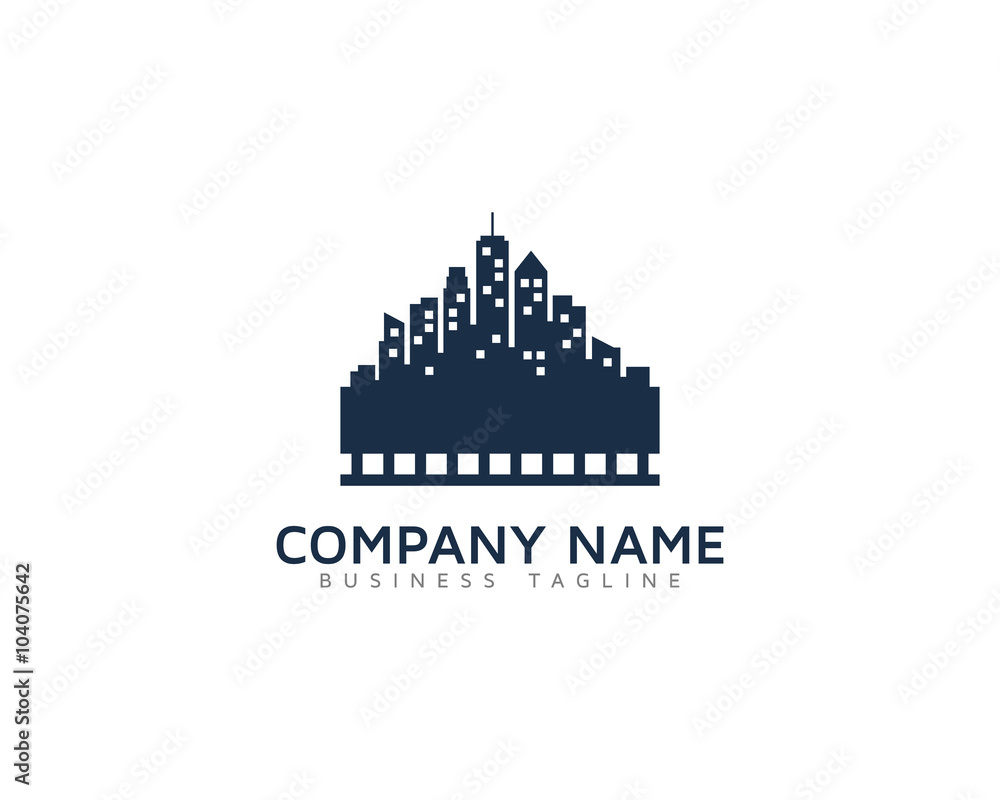 Video Town Cinema Logo Design Template Video Town Cinema Logo Design Template