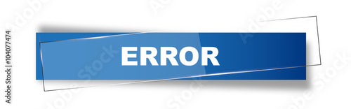Button | Schild | Error