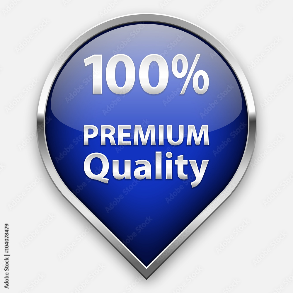 Blue 100% premium quality plate in silver frame Blue 100% premium quality plate in silver frame